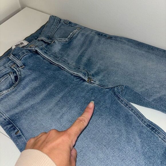 Agolde Nico High Waist Ankle Slim Fit Jeans 27 - Picture 11 of 13